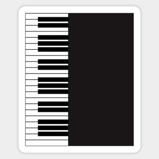 Piano Sticker